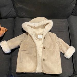 Zara Toddler Girl Fur Jacket